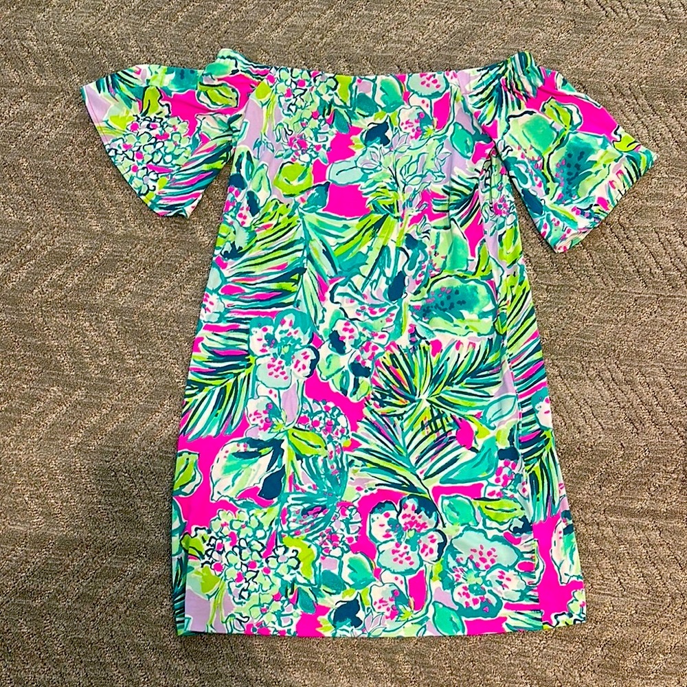 Floral Off-Shoulder Dress